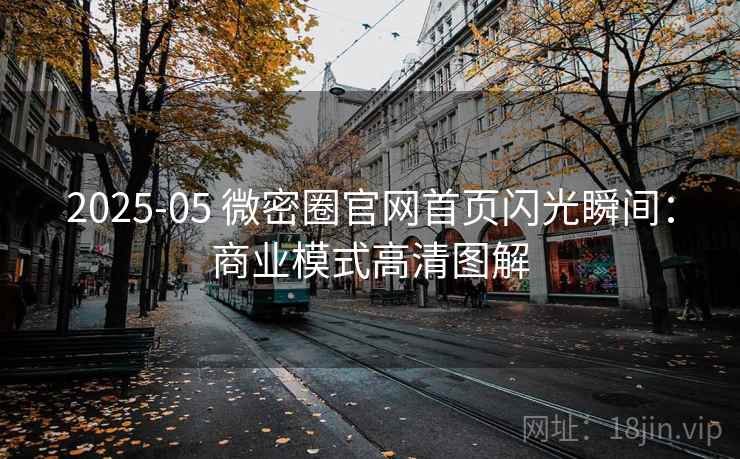 2025-05 微密圈官网首页闪光瞬间：商业模式高清图解
